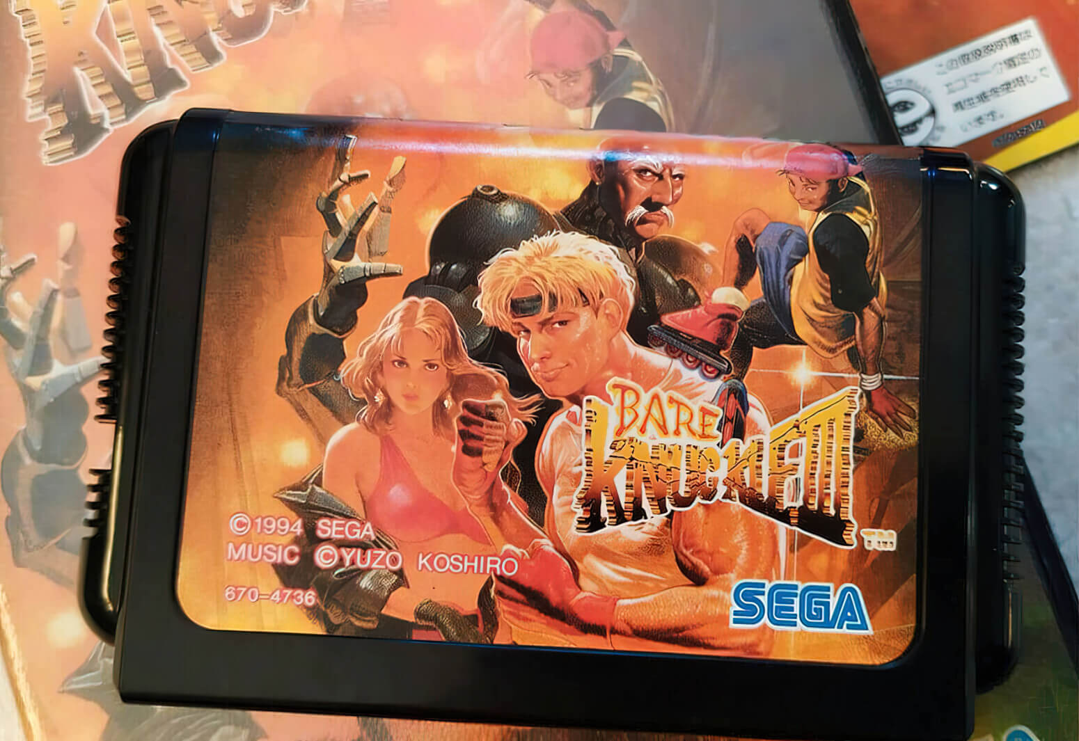 Лицензионный картридж Streets Of Rage 3 для Sega Mega Drive